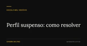 Perfil suspenso: como resolver - Sandra Dalpiaz, Jaraguá do Sul
